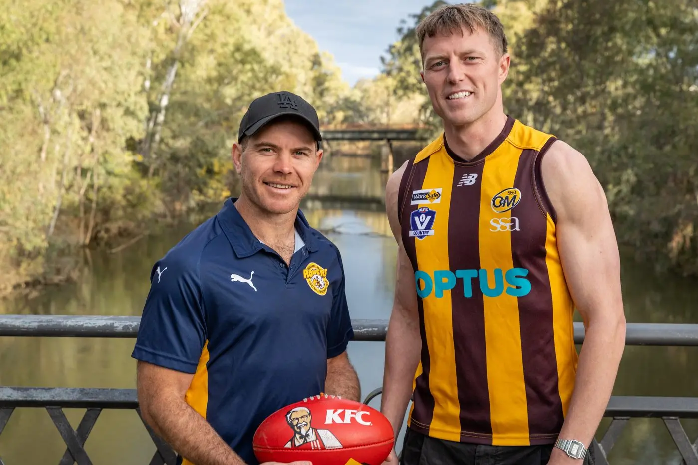 SOAR TO THE FLAG: Rovers captain Tom Boyd (Right) and gun Brodie Filo will be key factors in the Rovers lifting the premiership cup once again. PHOTO: Marc Bongers