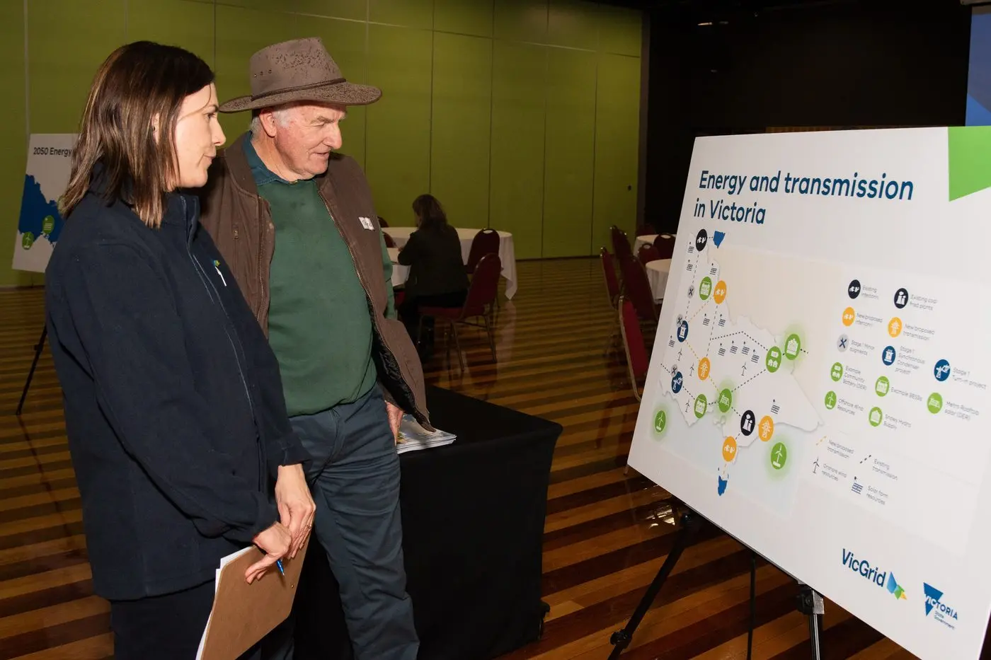 MORE CONSULTATION COMING: VicGrid visited Wangaratta last June to hear from locals. The North East is not a proposed Renewable Energy Zone (REZ), however, VicGrid is soon launching another round of consultation, open to community and industry, on the new Victorian Access Regime, setting out how access to the transmission network will be managed inside and outside of REZs. 