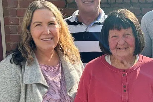 DOING IT FOR JOYCE: Treena Allen with her late mum, Joyce, who passed away last year following a miscommunication between the Wangaratta hospital and Joyce\\'s loved ones around transferring of hospitals.