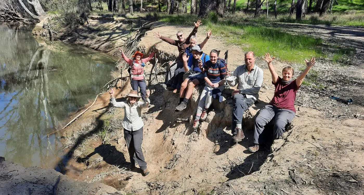 Warby bushwalkers make weekend tracks in the Warby Range