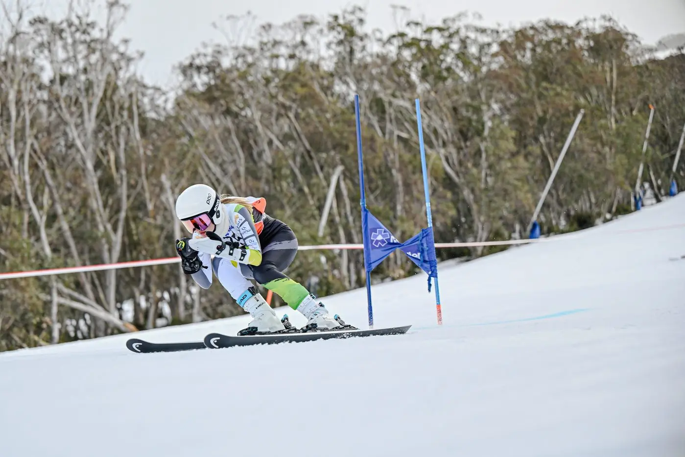 RISING STAR: Beechworth\\u2019s Liana France won her category in a qualifying competition for overseas para-skiing races at the International Ski and Snowboard Federation (FIS) Para-Alpine National Championships held for the first time in Australia at Perisher.