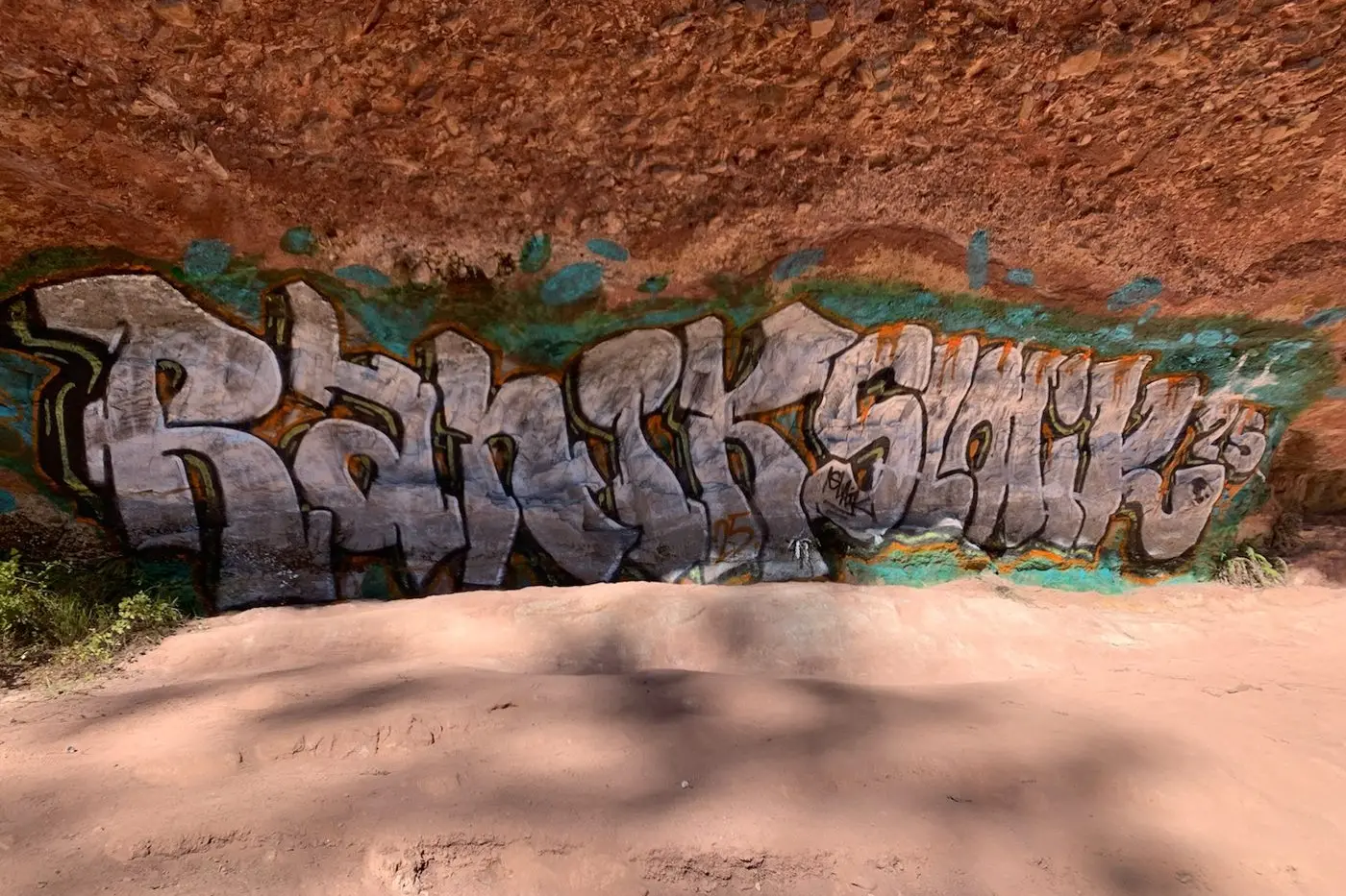 ALLEGED CULPRITS ARRESTED: Paradise Falls in Cheshunt was found vandalised on 12 May this year.