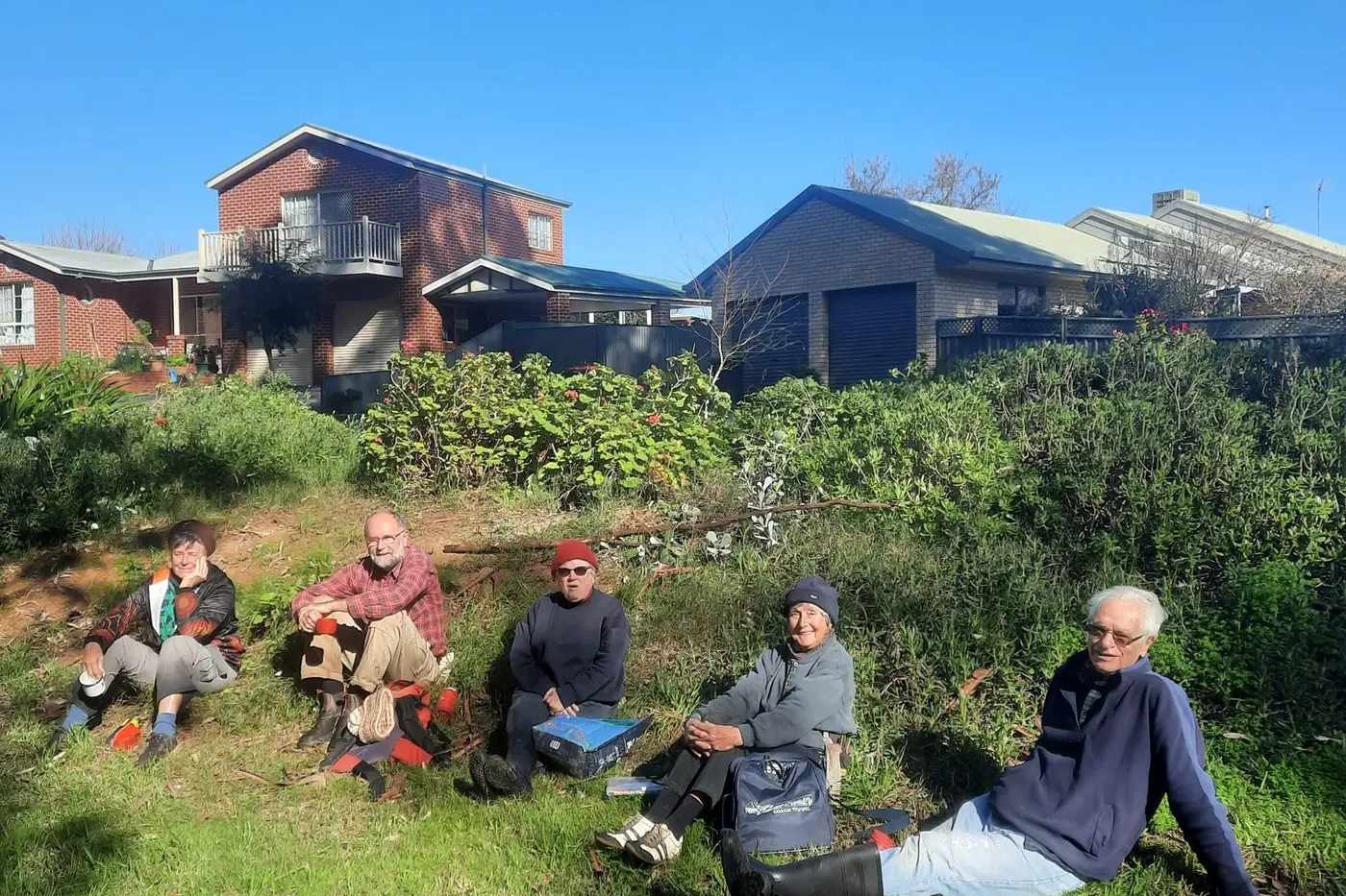 CELEBRATING RESTORATION: The work of those including Pat Kuhle, Tony Faithfull, Libby Smith, Adrian and Helen Twitt from Wangaratta Landcare and Sustainability will be celebrated this week.