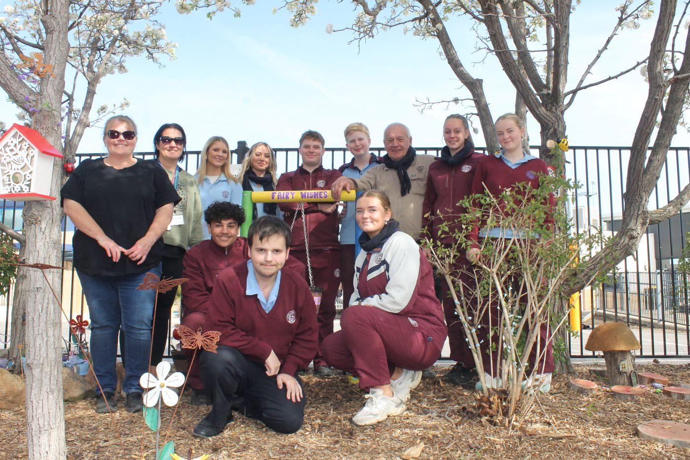Year 11 students sprinkle magic in the community with enchanting fairy ...