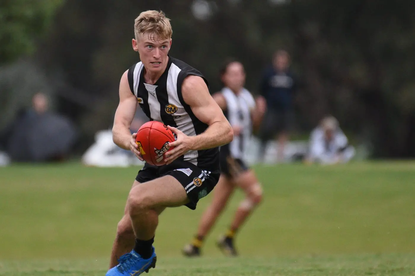 FRESH CHANGE: Former Wangaratta Magpie Joe Richards will wear number 35 at Port Adelaide. PHOTO: Melissa Beattie