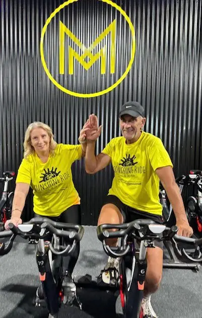 PEDAL POWER: M&M Xtreme World of Fitness in Wangaratta, Mel and Michael Paul, are back again for another year supporting the Albury Wodonga Regional Cancer Centre in the Sunshine Ride on Friday, March 14.