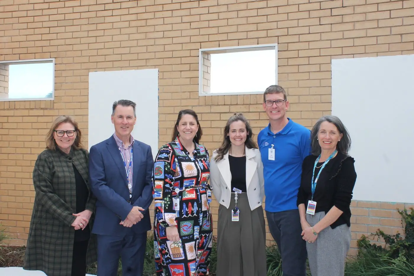 SIGNIFICANT REDEVELOPMENT: Deputy secretary Mental Health and Wellbeing Pam Anders, AWH chief executive officer Bill Appleby, AWH Allied Health and Mental Health chief operating officer Alana Jacob, AWH nurse unit manager Kerferd Unit Jessica Johnson, AWH mental health clinician Rob Sartori and AWH clinical nurse consultant Kerferd Unit Fiona Pilkington. PHOTOS: Jordan Duursma