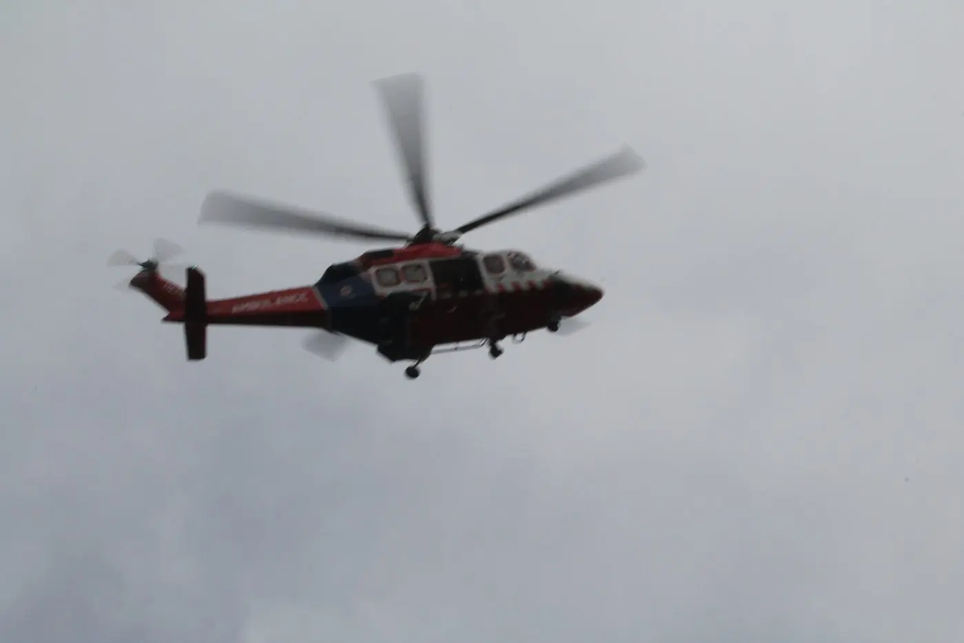 Truck driver airlifted to hospital after collision, rollover