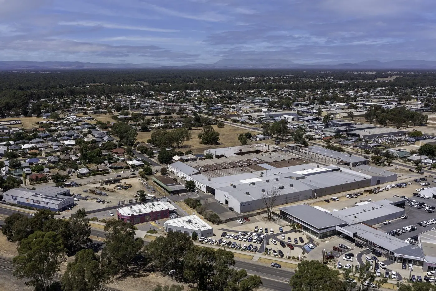 PRIME LOCATION: The existing Woollen Mills site could offer up a potential buyer the space for large retail outlets.