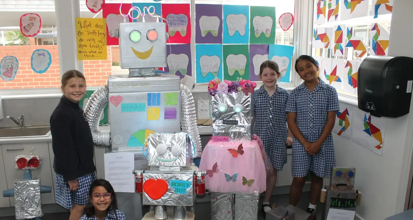 Bots, history and action at St Mary's LETI expo