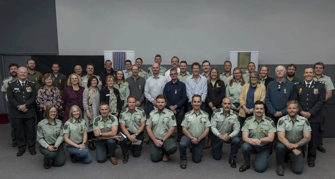 Local firefighters honoured for Black Summer bushfires response