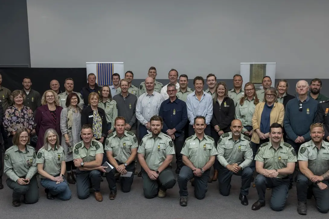 OVENS HONOUR: The Ovens Fire District\\'s FFMVic officials were recognised for the part they played in protecting their community during the 2019-2020 Black Summer bushfires.