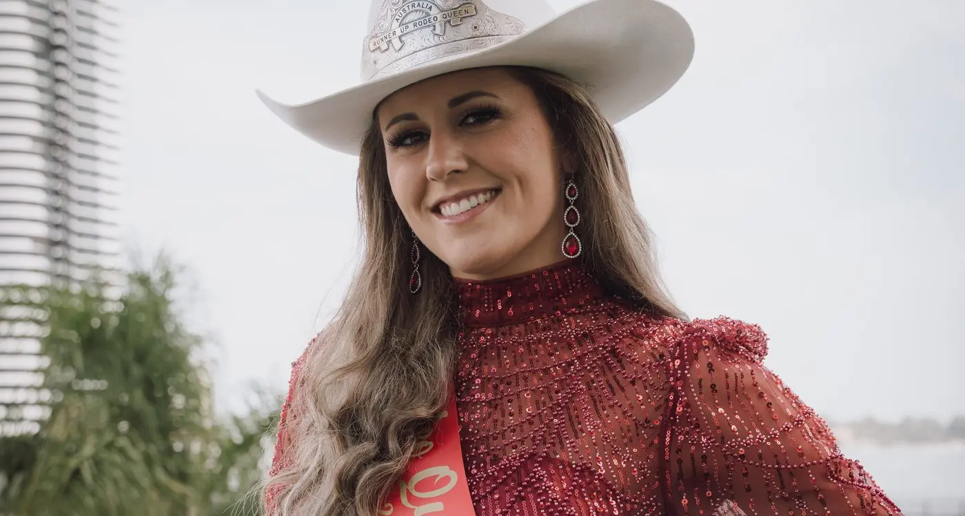 Local crowned runner up Australian Rodeo Queen