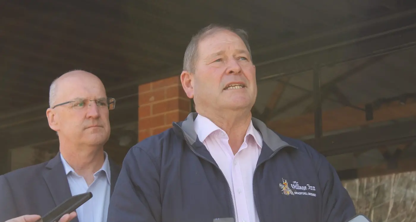 McCurdy and O'Brien tour towns for financial feedback