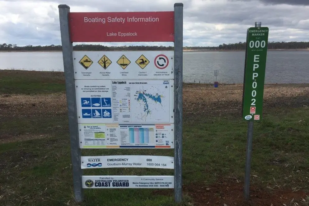 WATER WISE: Be sure to read any informational safety notices posted around waterways to enjoy a safe spring dip. PHOTO: GWM