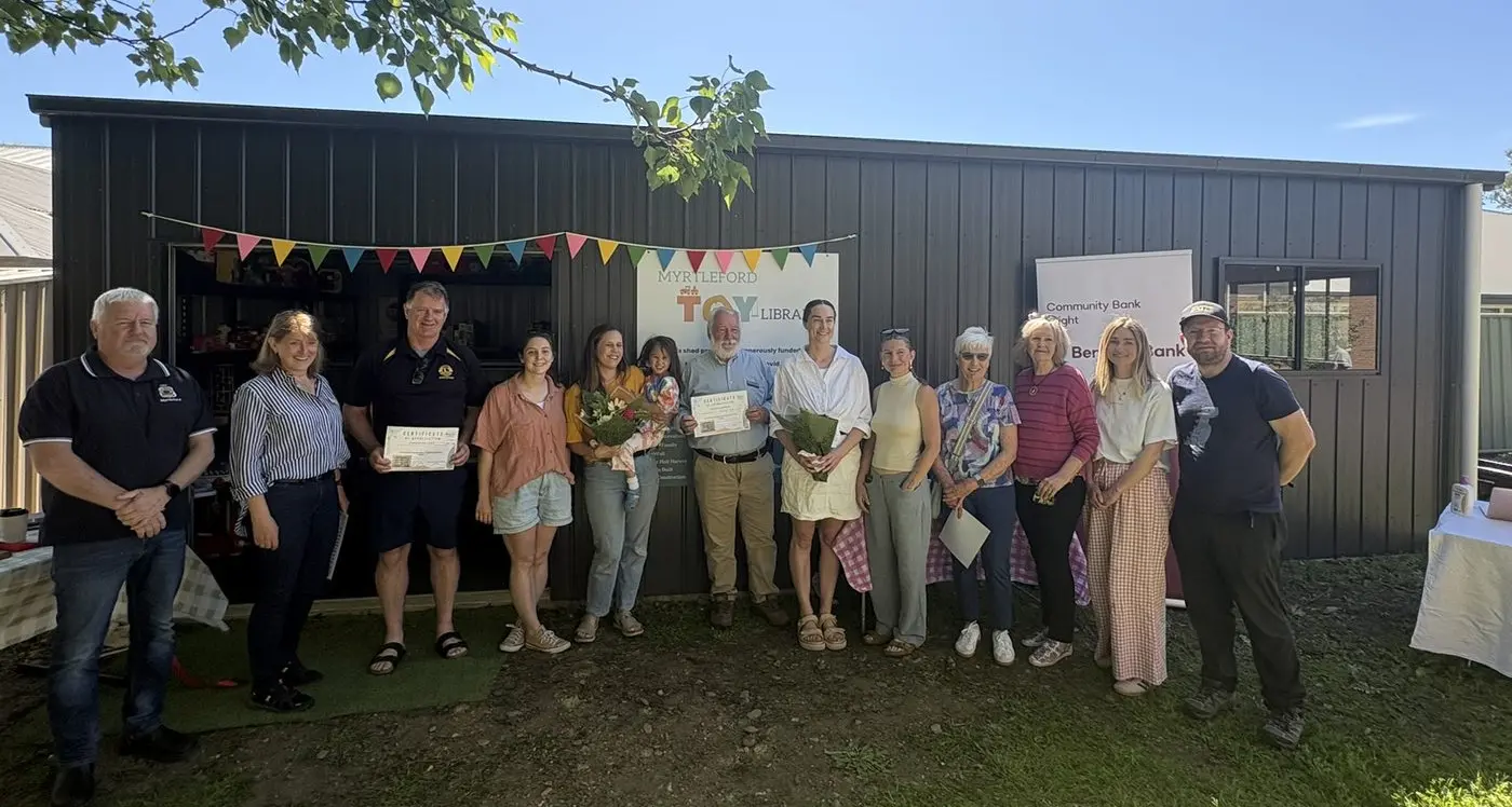 Myrtleford Toy Library expands its facilities