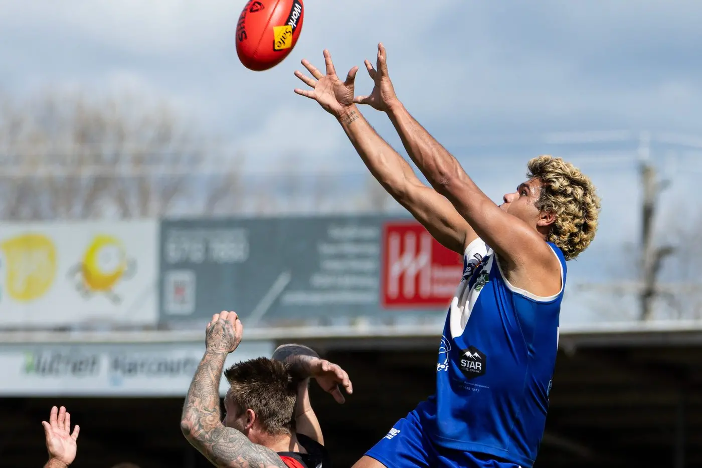 SPECCY: Philip Crocombe takes an absolute screamer.