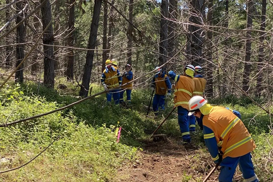 EVER VIGILANT: HVP staff have prepared for fire season with a round of fresh training.