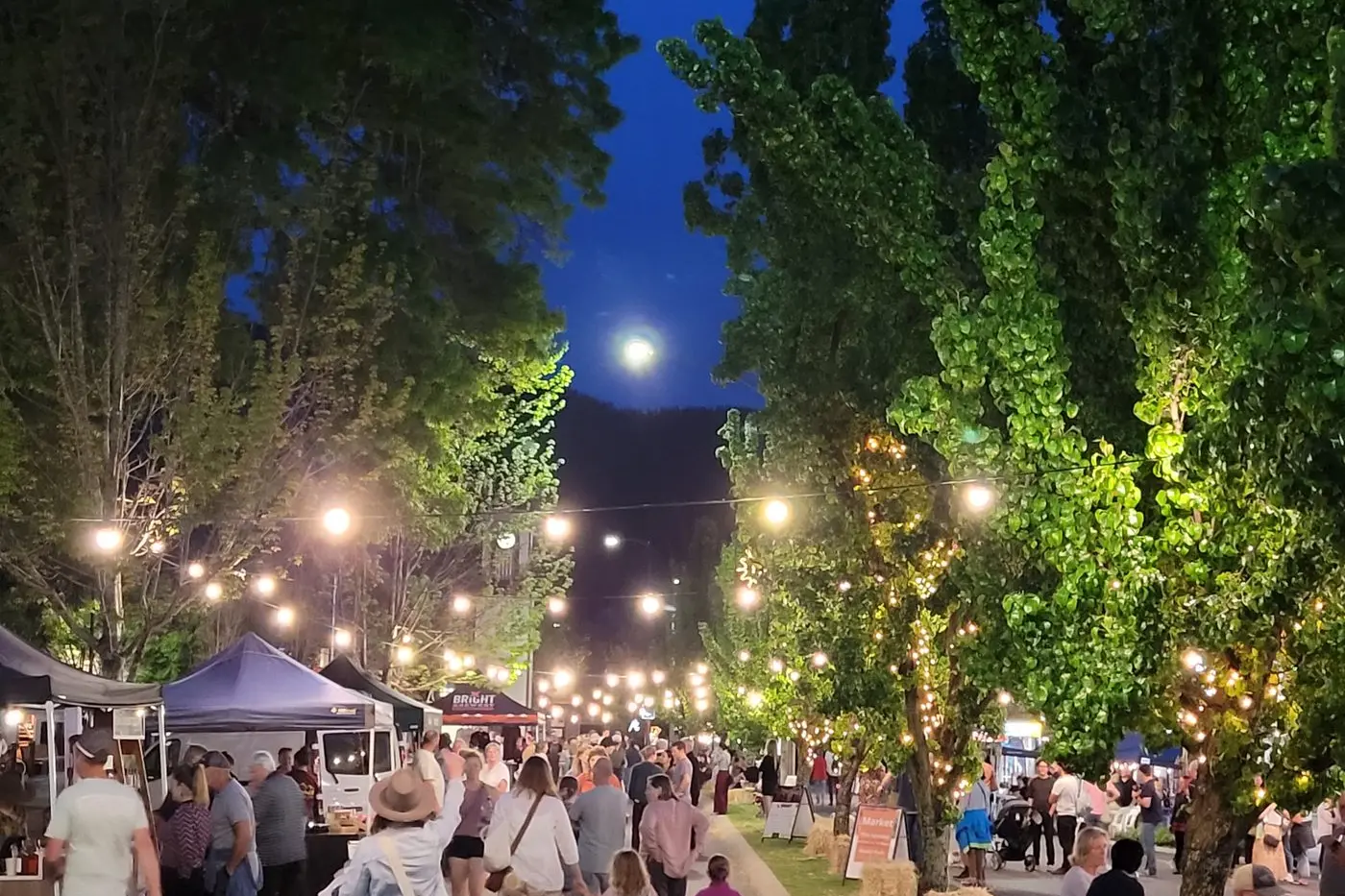 BRIGHT LIGHTS: Businesses and producers in Bright and surrounds are preparing to make this year\\'s Twilight Tastings evening a night to remember. PHOTO: Bright Twilight Tastings Committee.