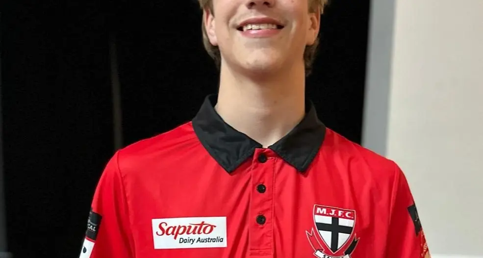 Junior footballers celebrate the year that was