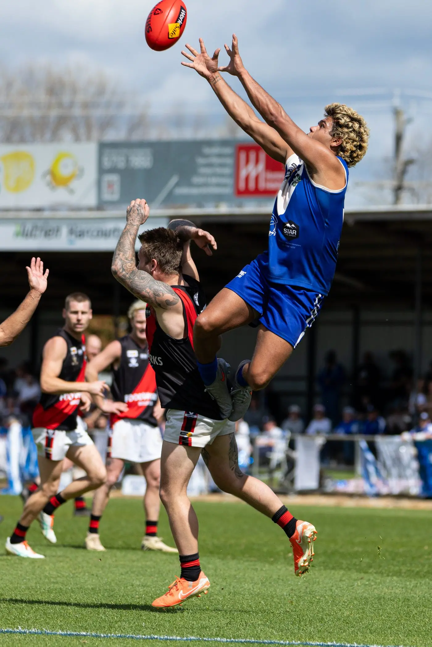 SPECCY: Philip Crocombe takes an absolute screamer.