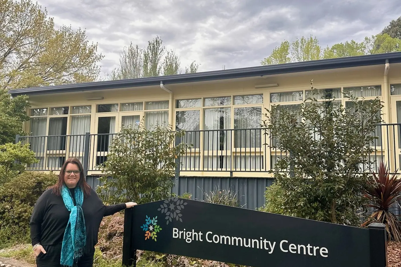 SEE YOU AT THE CENTRE: Anna Kelly is looking forward to hosing her Frocktober event at the Bright Community Centre this Saturday night.