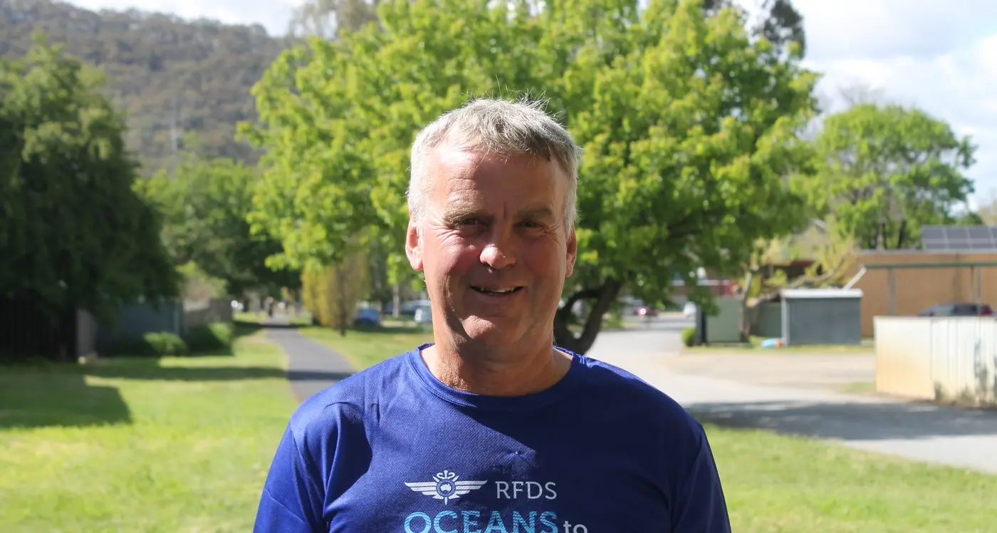 'Tommo' walking, raising funds for those who saved his life