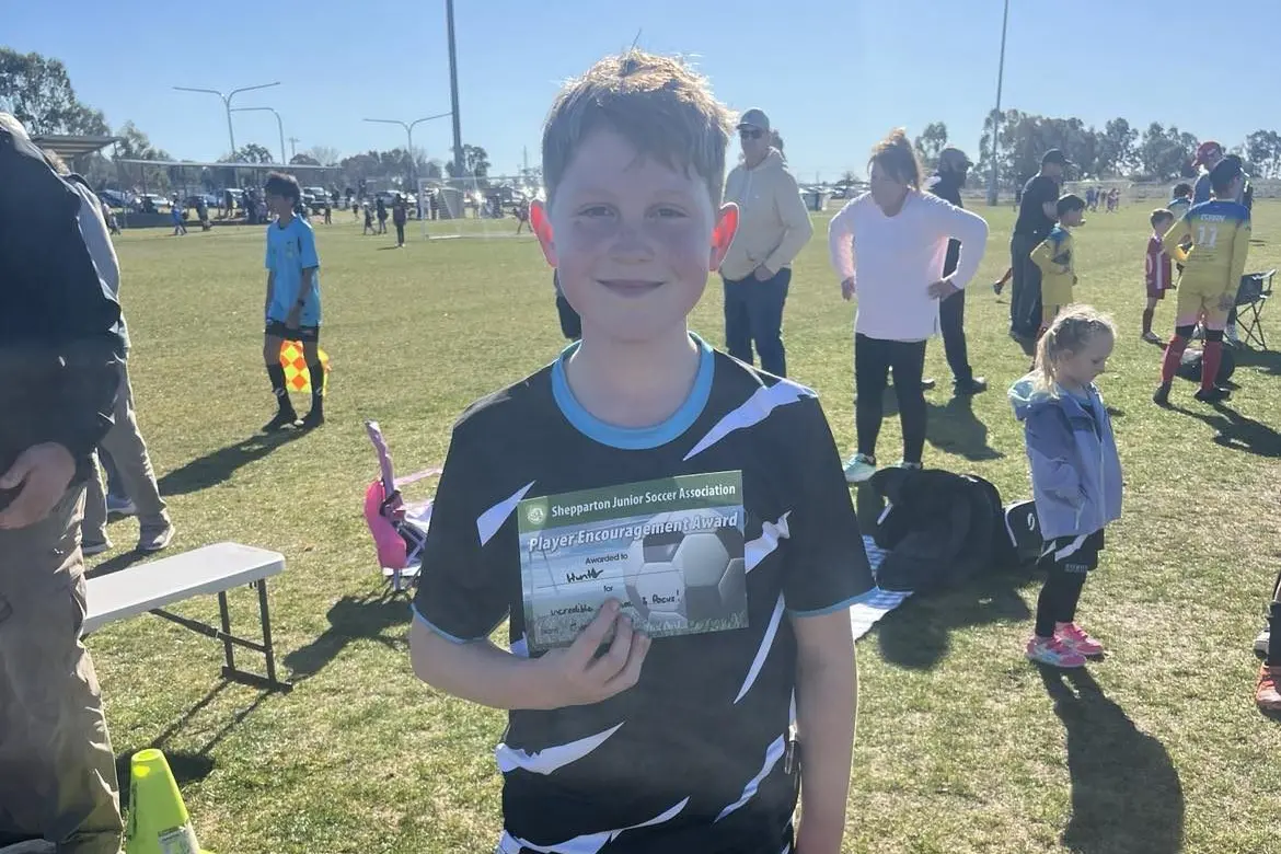 AWARD WINNER: Hunter S was recognised for his solid work in defence.