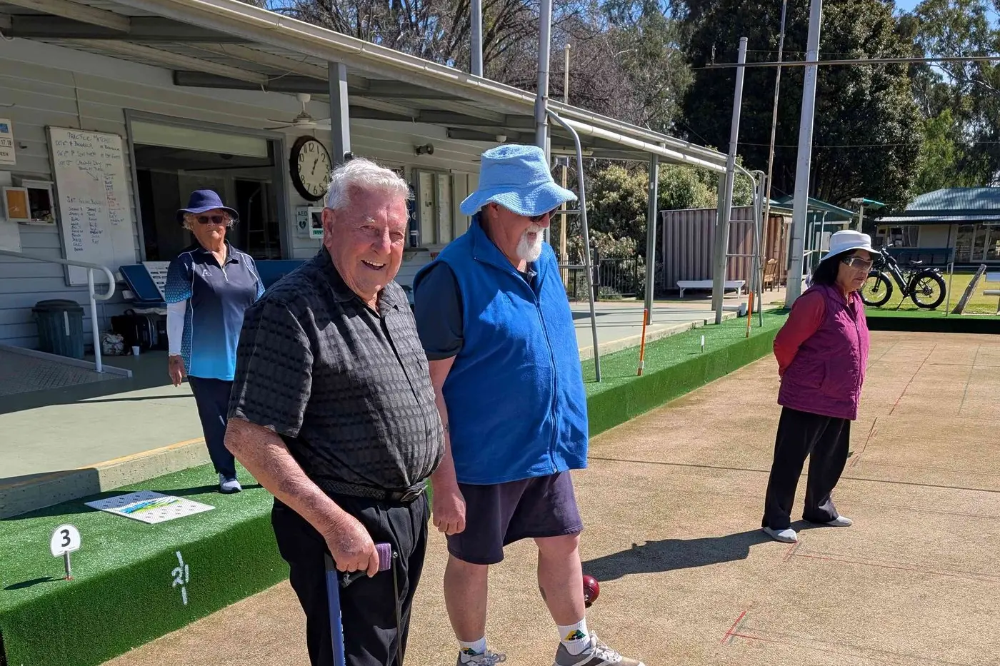 OPEN SEASON: Euroa Bowls Club ready for the start of 2025-26.