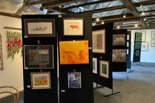 LUMINOUS AND OMINOUS: Violet Town\\'s much-anticipated Honeysuckle Art Exhibition is one of many things happening in Victoria\\'s famously first surveyed inland town. PHOTO: Charmayne Lane