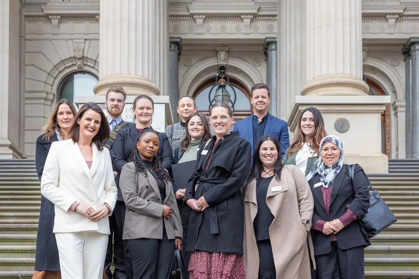 INSPIRATION: Annabelle Cleeland (left) said she enjoyed hearing the perspectives on challenges and opportunities facing the region.