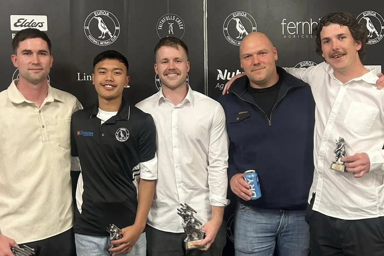 RESERVE WINNERS: Euroa Football Netball Club presentation night was a success, with a strong turnout to celebrate players, families and supporters.