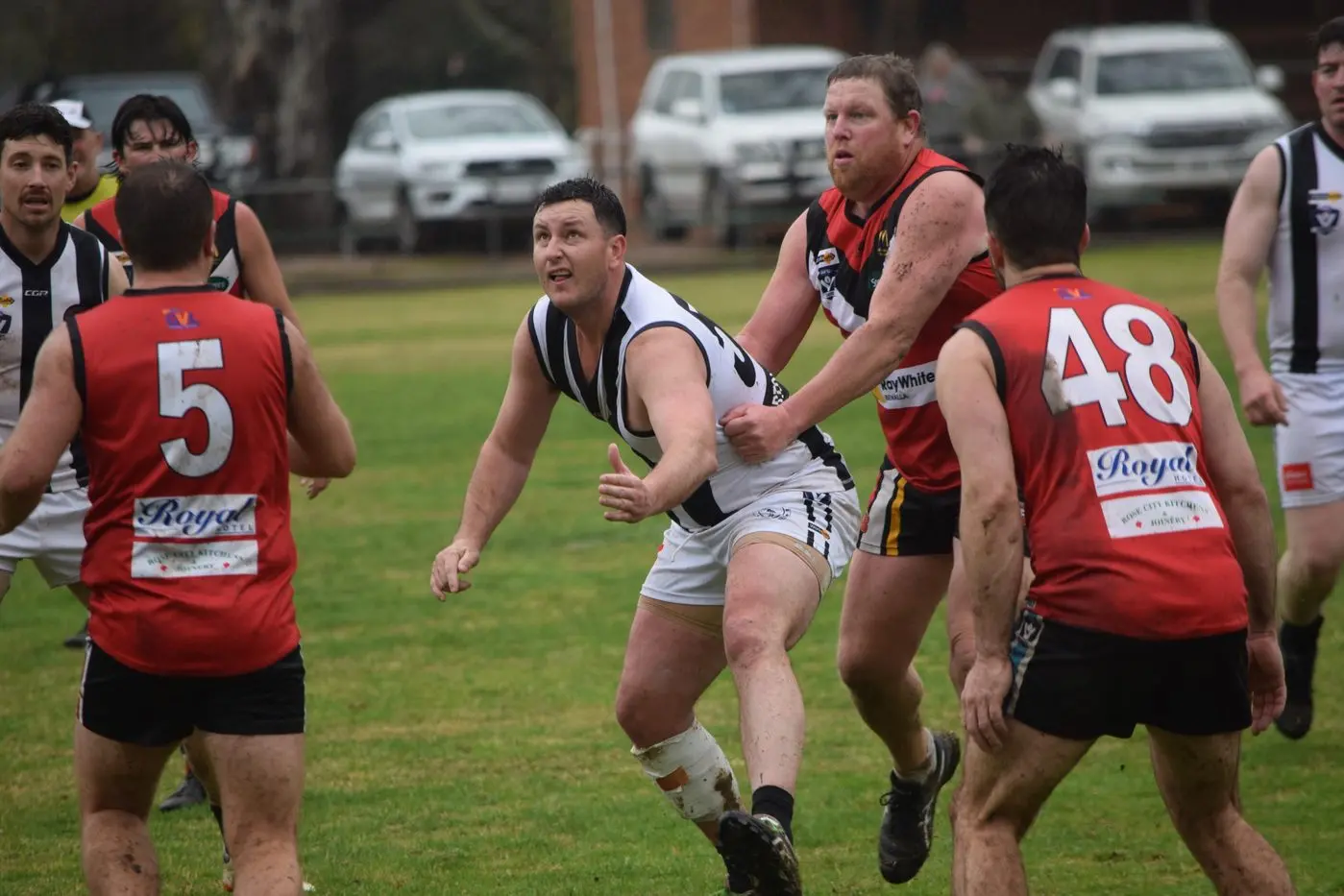 COMMUNITY COACH: Brad Gleeson is eager to bring local, talented players into the fold, boosting the young brigade and building a team that reflects Violet Town\\u2019s strong community spirit. PHOTOS: Dale Mann.