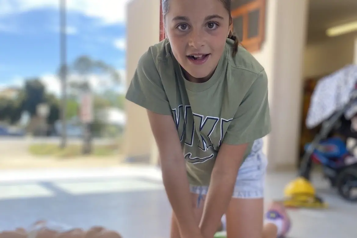 STAYING ALIVE: The medical fire response (MFR) unit is new to the Euroa CFA, but it has not taken long for potential heroes like Harriet Woolhouse\\u00A0to get into some CPR training. PHOTOS: Teagan Kubeil