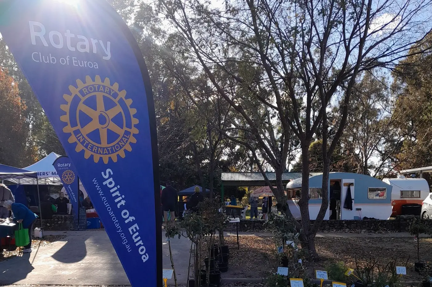 WELCOME TO SPRING: This Saturday is the monthly Euroa Farmers Market.