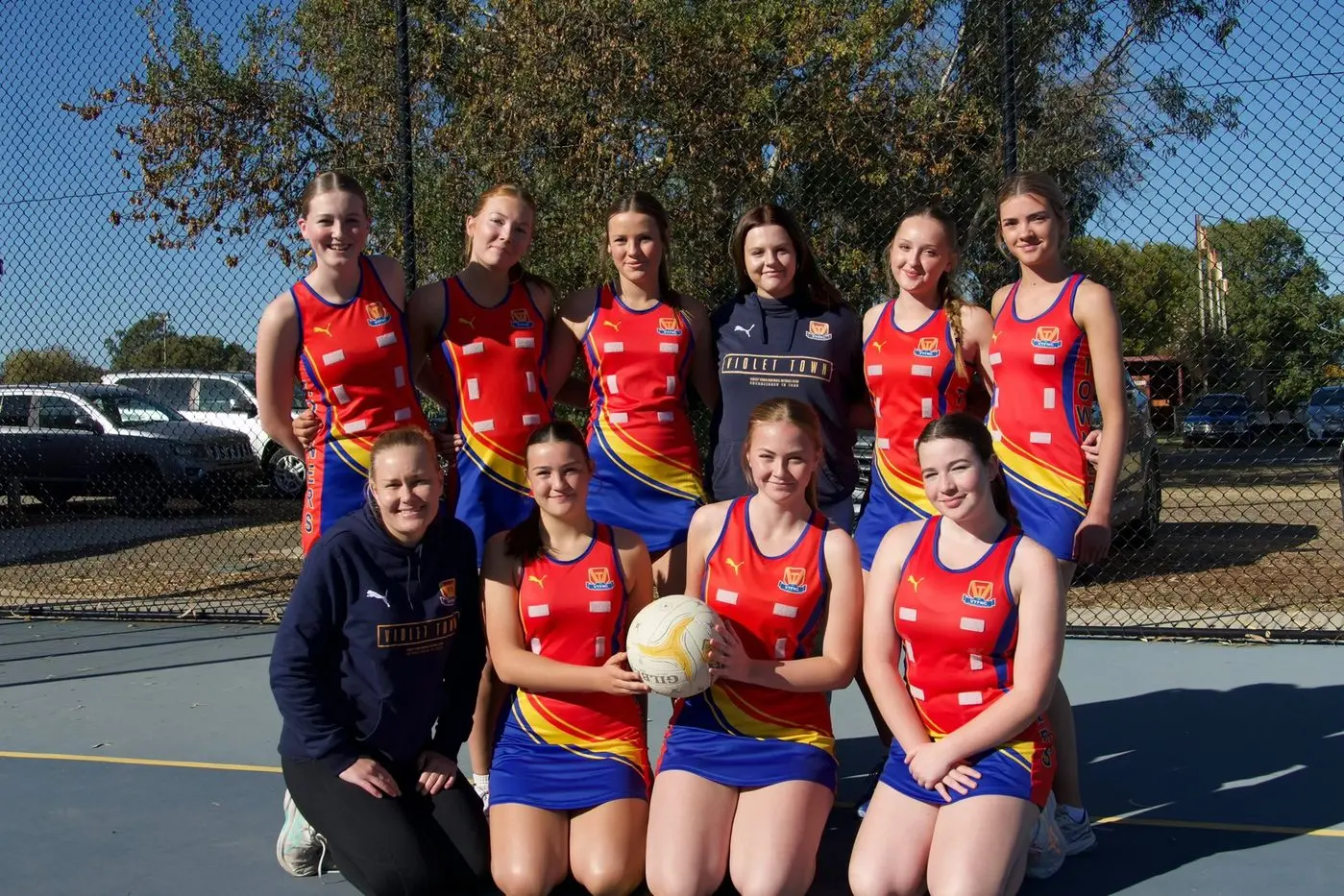 TEAM EFFORT: Junior netball continues to thrive at Violet Town Netball Club.