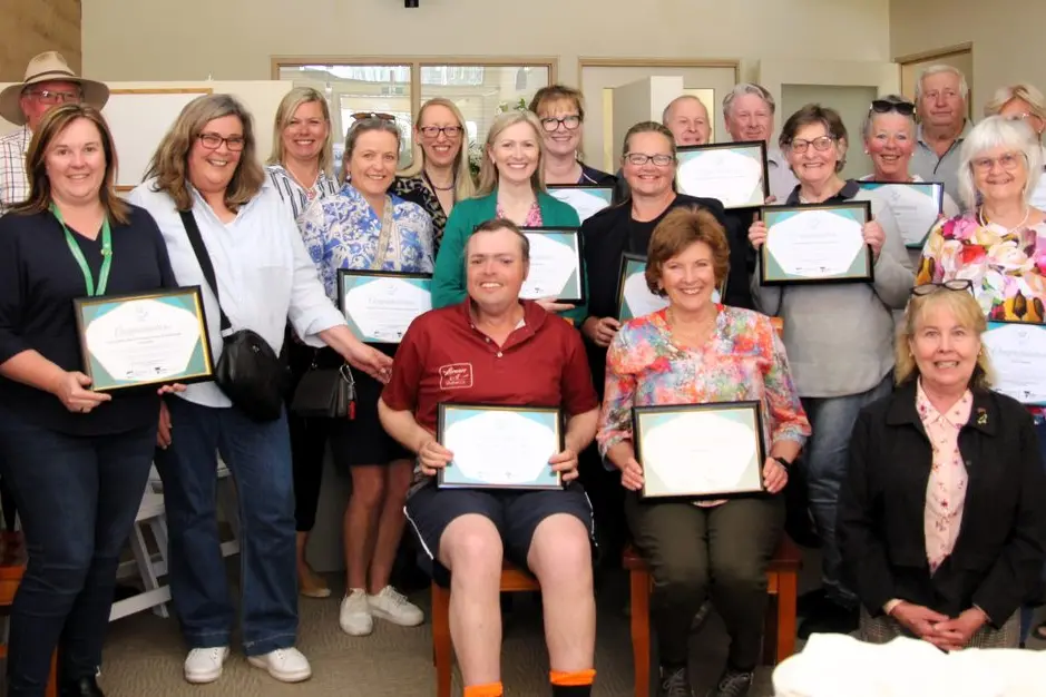 INCLUDED: Mansfield Shire representatives and SIAG members joined this year\\'s successful funding recipients. PHOTO: Lynn Elder