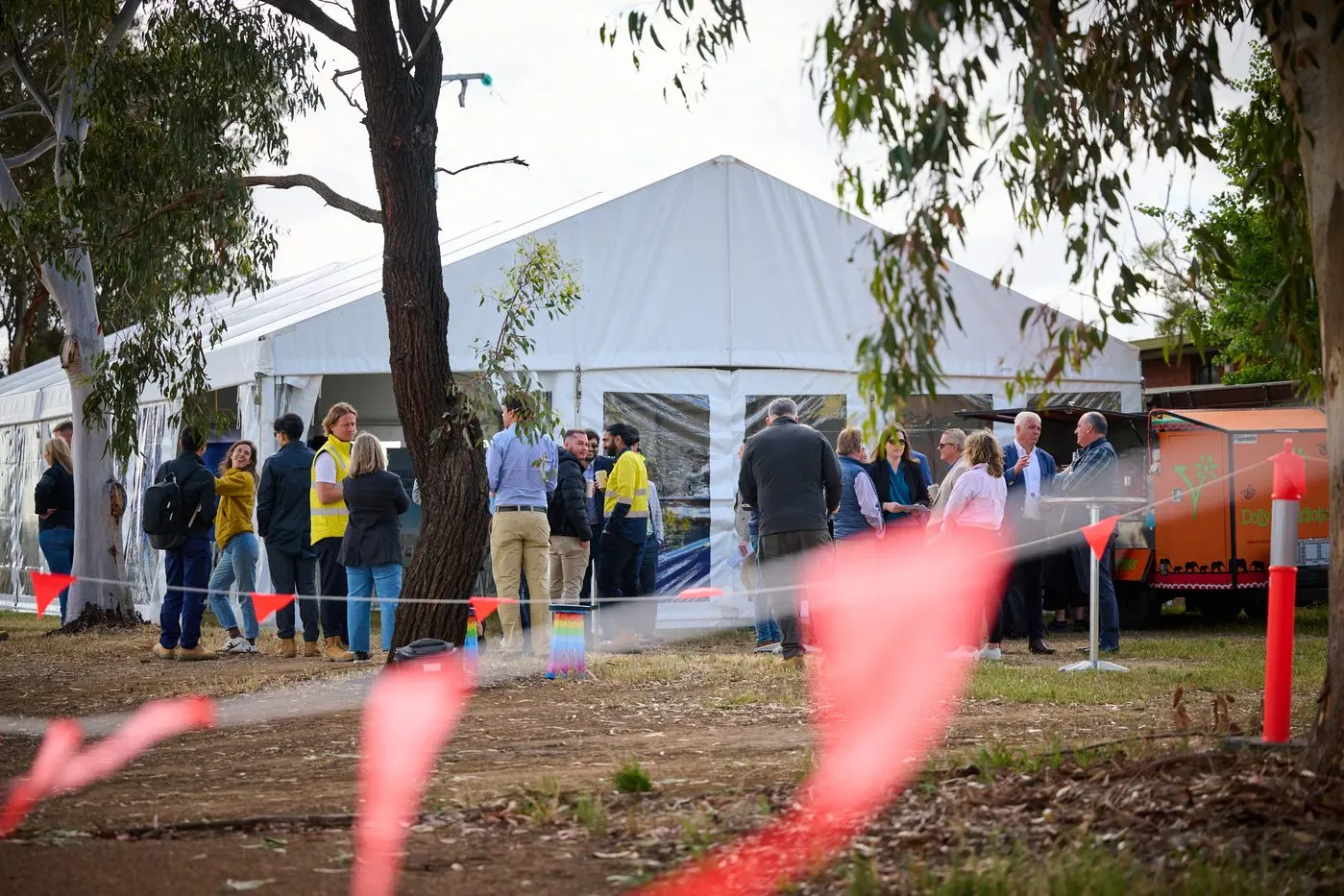 CEREMONY: The official sod turning at the Goorambat facility took place on Thursday October 24, with a large group of industry stakeholders and government representatives in attendance.