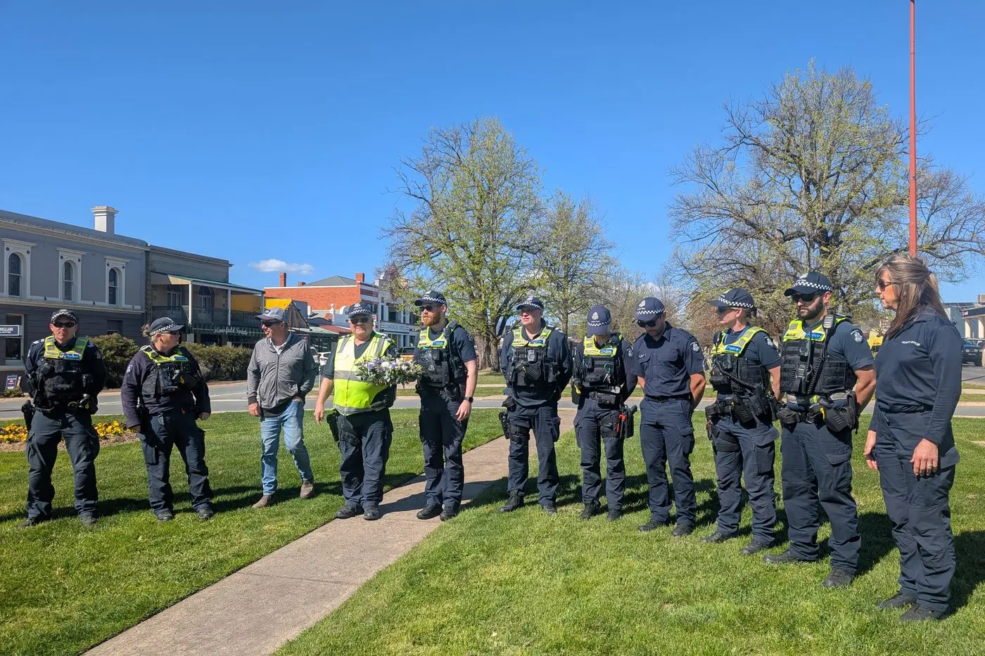 NATIONAL POLICE REMEMBERENCE DAY: Members of the local police force gathered on Monday 29 to remember their fallen colleagues.