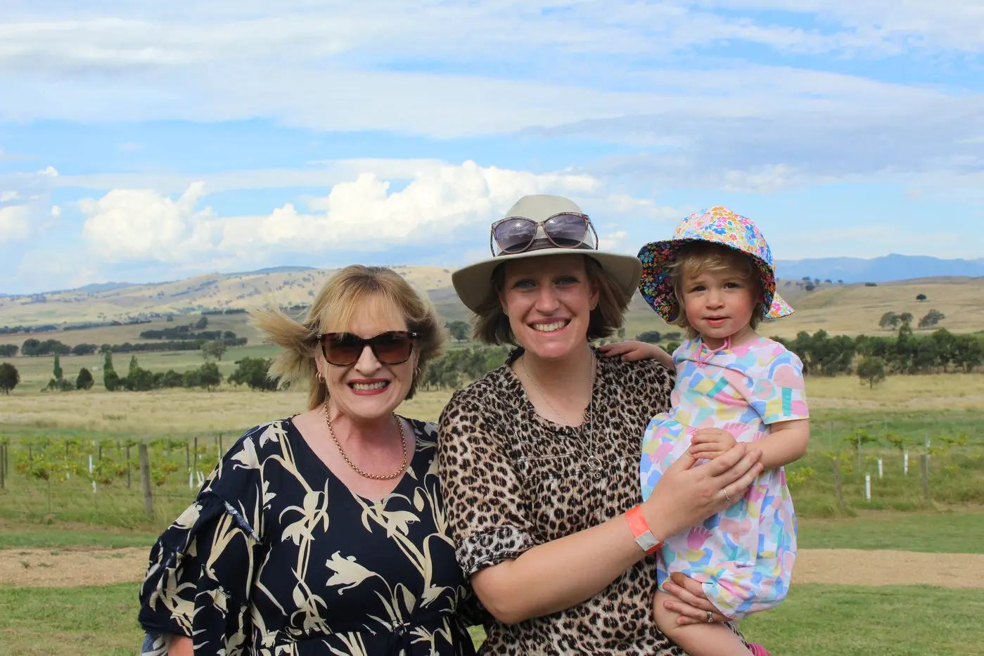 GENERATIONAL TRIO: ( from left) Lucia Oberstar, her daughter Jess Faettell and granddaughter Kelsey Faettell. PHOTO: Hannah Kennelly.