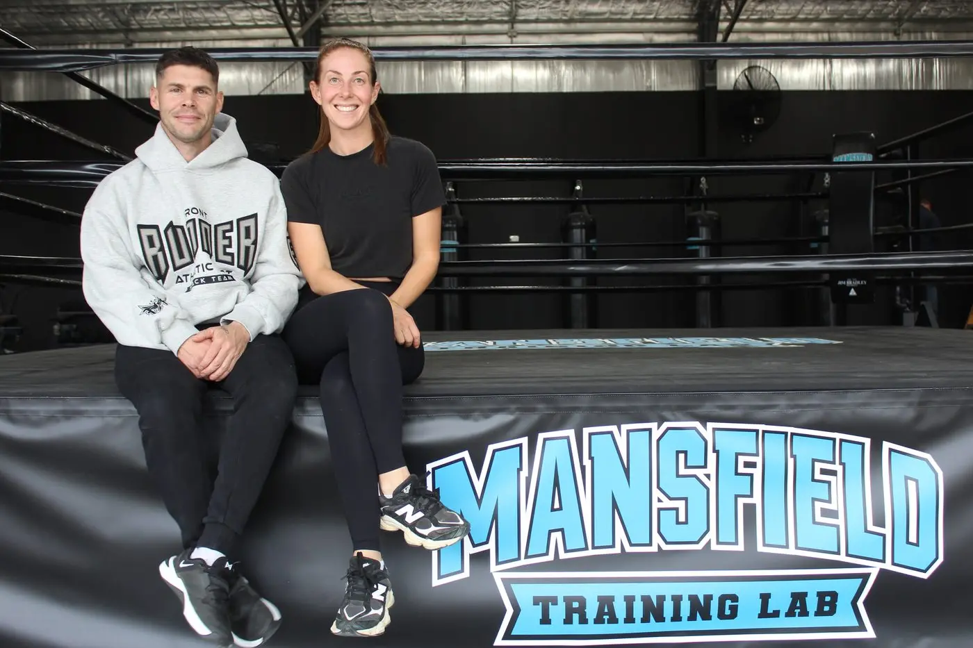 FITNESS AND WELLBEING: Jimmy Riedel and Romy Kapelle are thrilled to be opening the doors on their new purpose-built gym and can\\'t wait to show the Mansfield community through the new space.