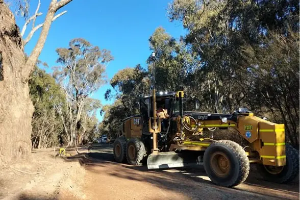 RIFLE BUTTS: Road upgrade project improves road alignment and visibility, increased lane widths and better drainage.