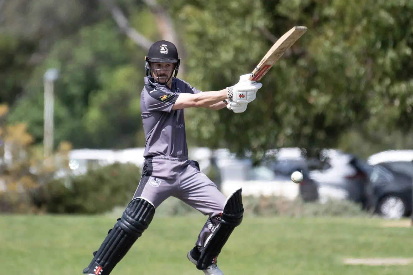 SLASHING: Jack Davies and the Magpies batters were on song early to post 250. PHOTOS: Melissa Beattie