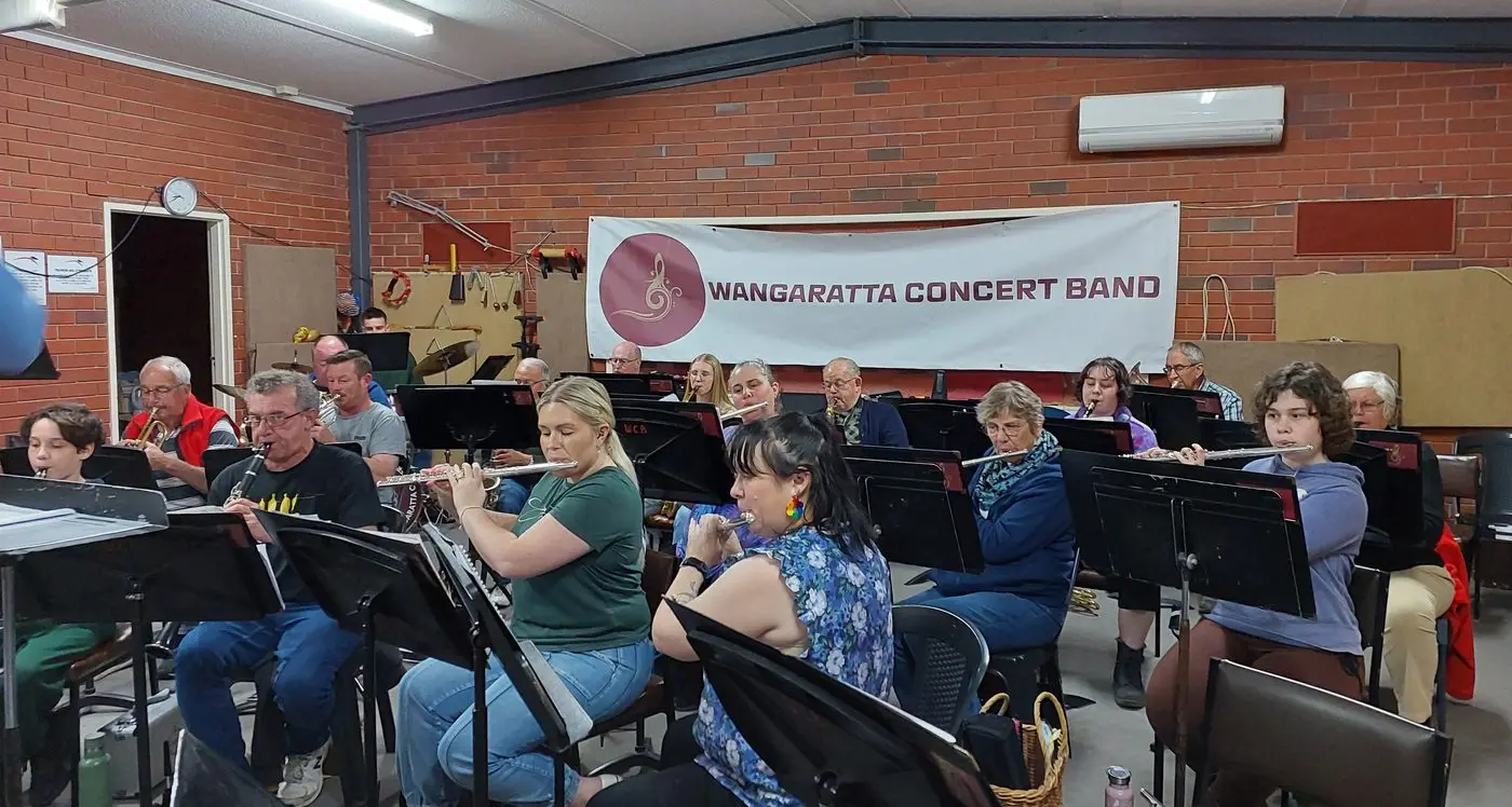 Wangaratta Concert Band to play free concert in the hall
