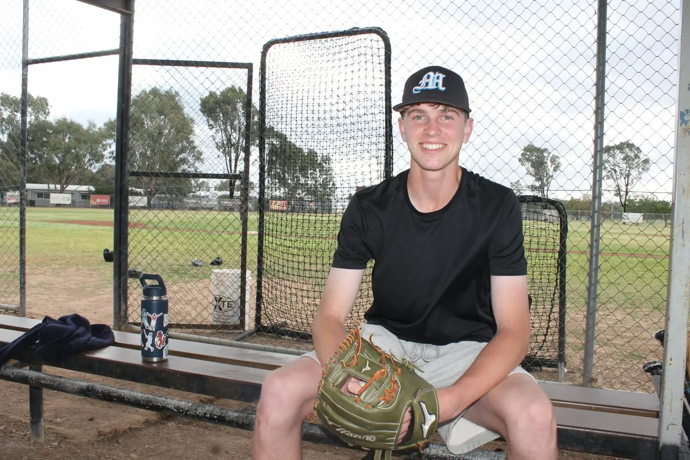 ACE OF DIAMONDS: Tanner Godenzi is making a name for himself as a rising star of baseball. PHOTO: Shane Douthie