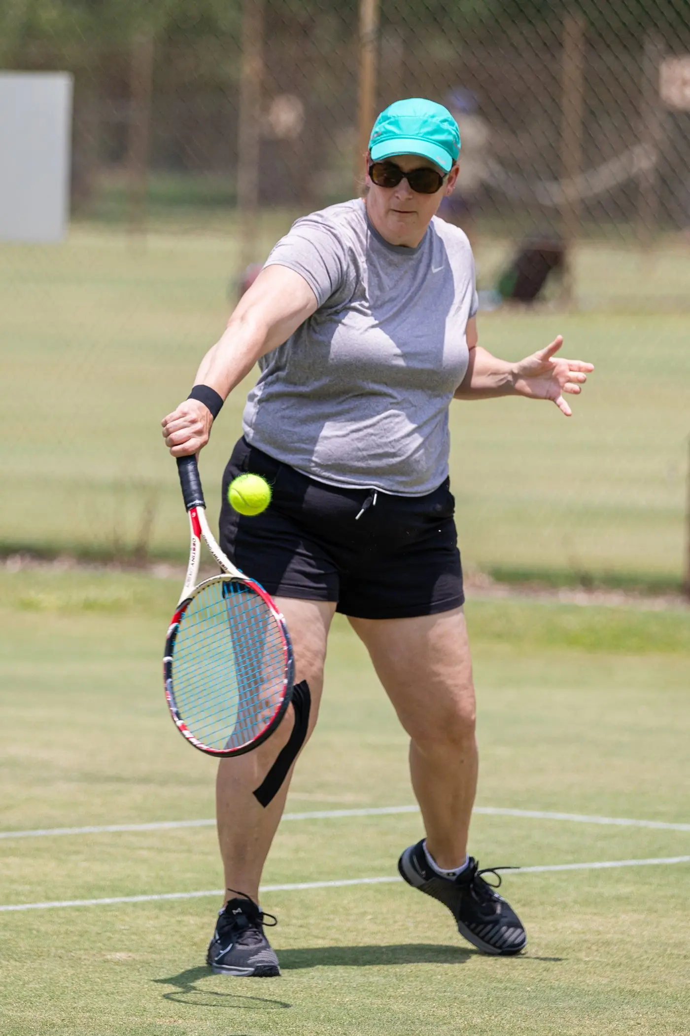 BACK IN ACTION: Amy Lairson and the senior aggregate players completed their first round on Saturday. PHOTO: Marc Bongers