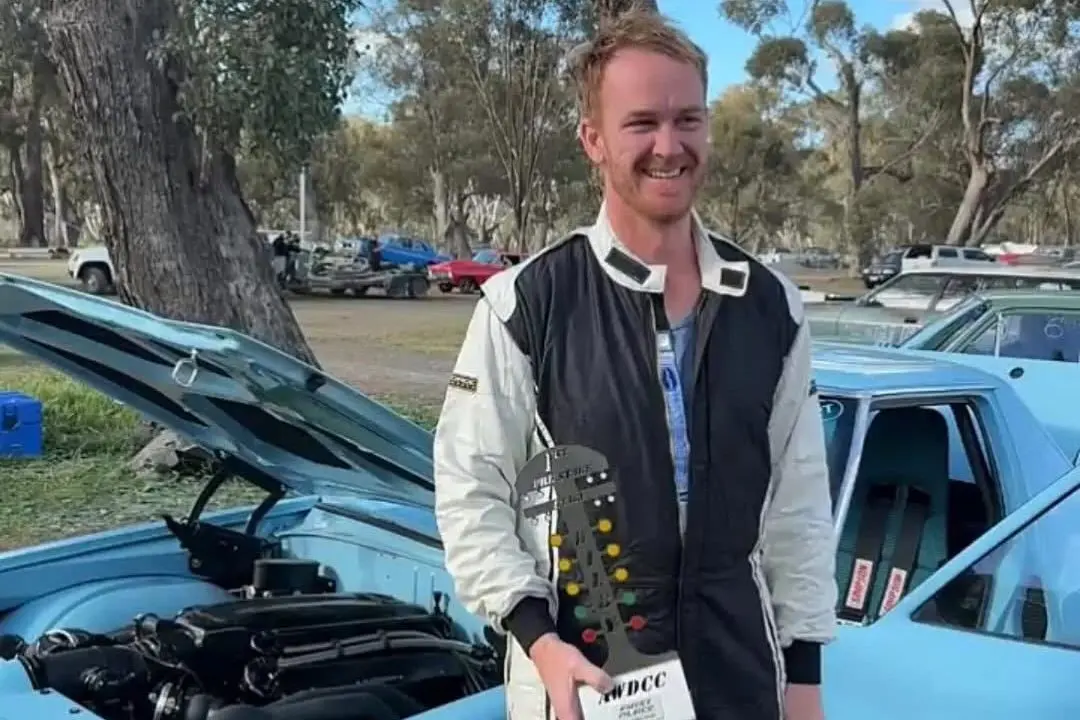 LOCAL CONTESTANT: Jayden Grimshaw and his HQ Holden Twin turbo 427 dart LS Ute, \\'NOHQPE\\'. PHOTO: Auto Chick Photography