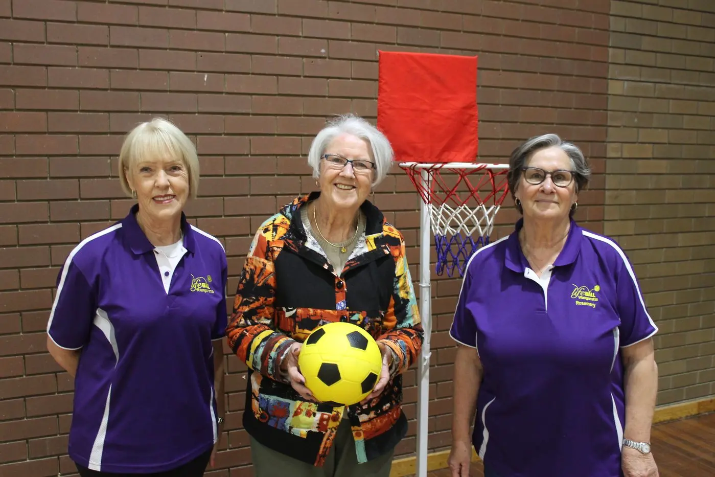 MILESTONE: (From left) Wangaratta Lifeball Club president Brenda Anderson, treasurer Glenyce Roy, and secretary Rosemary McGuigan invite all past and present club members to come together on 28 October to celebrate the history of the club. PHOTO: Nathan de Vries