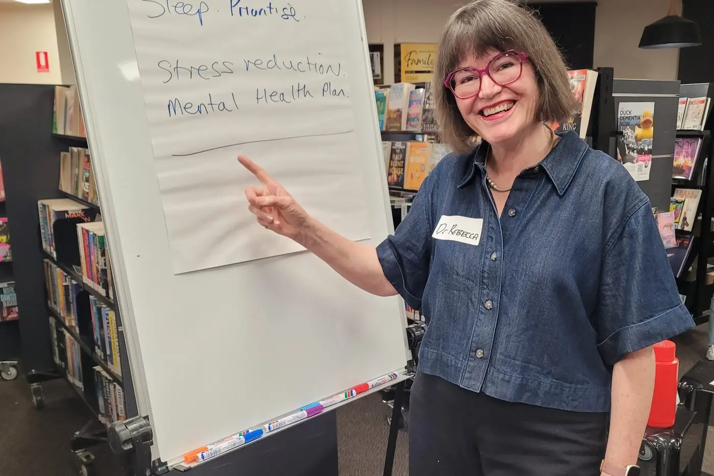 EXPLAINED: Dr Rebecca McGowan last week delivered a highly engaging talk about preventative tools to use for ducking dementia.