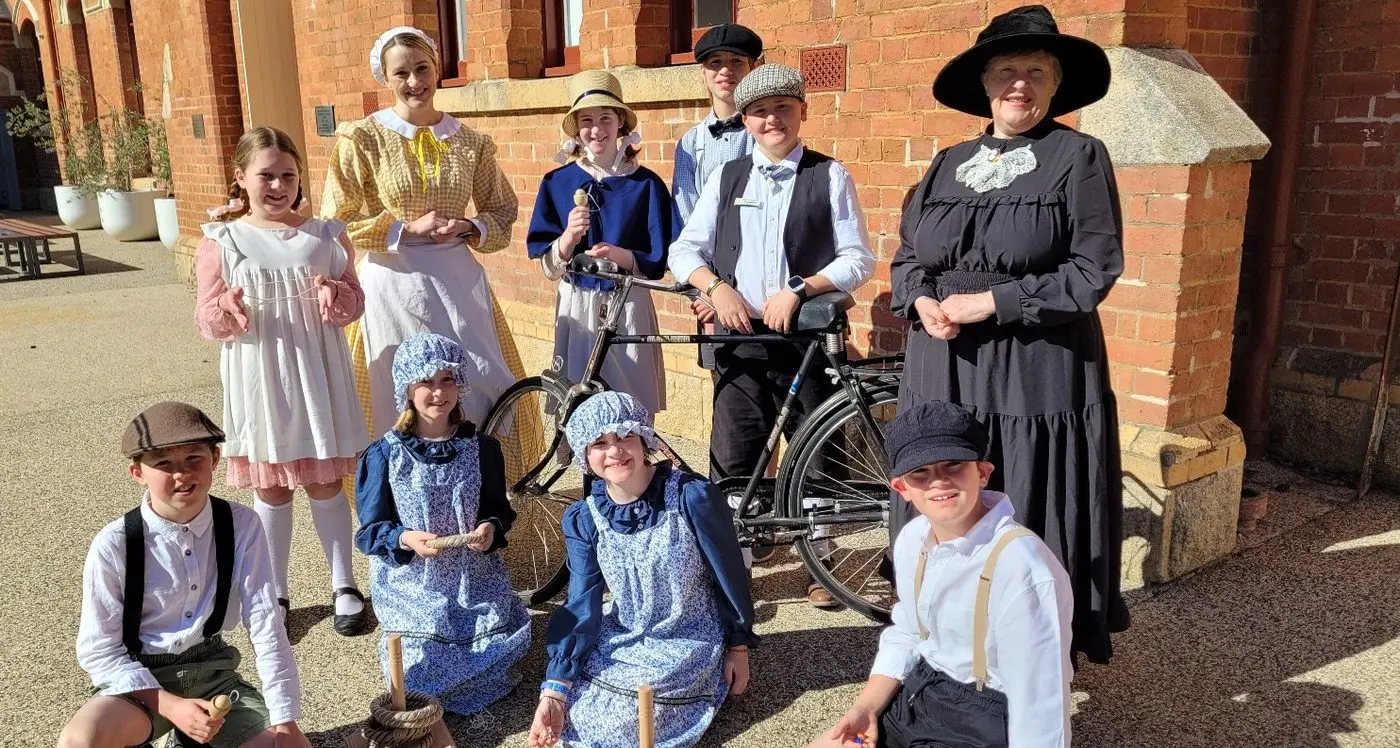 Back to the late 1800s to celebrate 150 years of education